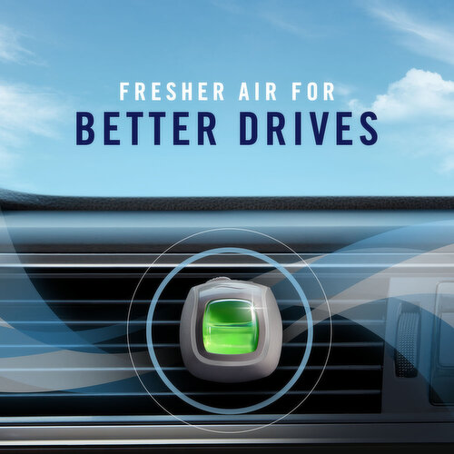 Febreze Car Linen & Sky Scent Odor-Fighting Car Freshener Vent