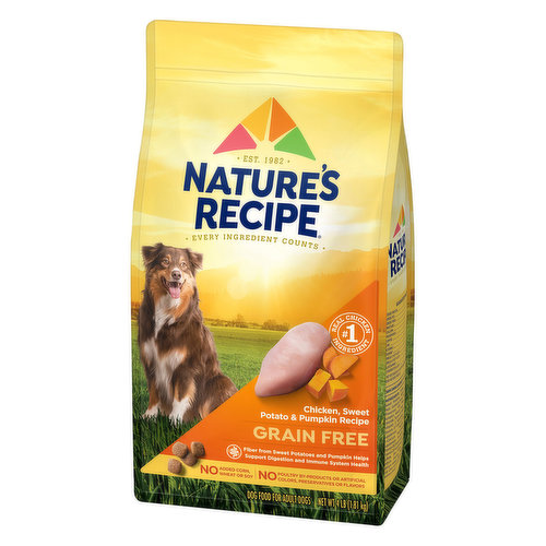 Nature's recipe deals good for dogs