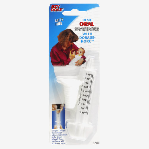 Ezy Dose Oral Syringe, 10 ml