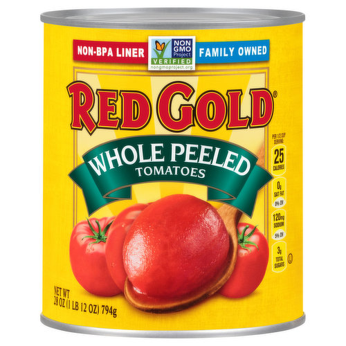 Red Gold Tomatoes, Whole Peeled