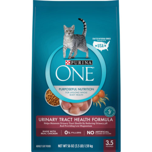 Purina One Cat Food, Adult, Urinary Tract Health Formula