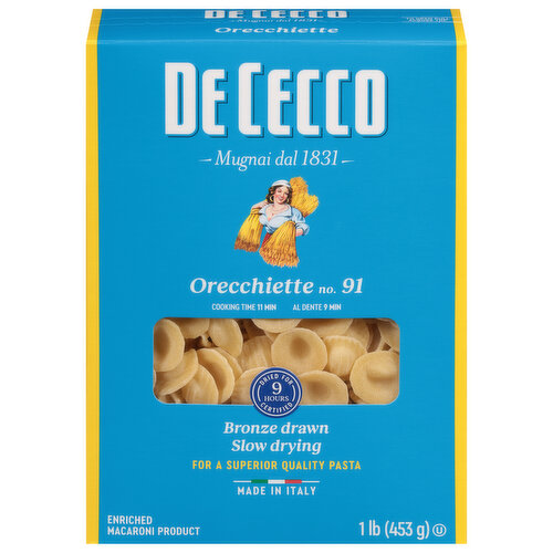 De Cecco Orecchiette, No. 91