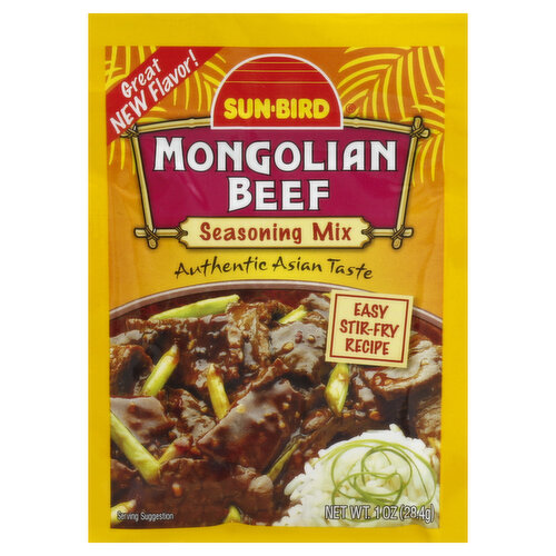 Sun-Bird Seasoning Mix, Mongolian Beef