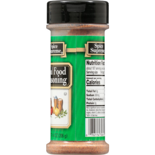 Spice Supreme Seasoning Soul Food, Trial Sizes Store