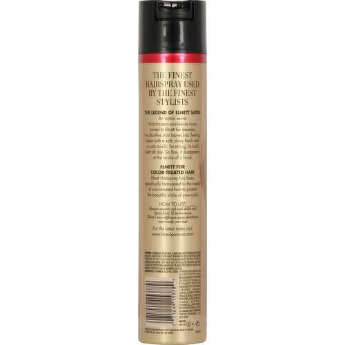 L'Oreal Elnett Satin Hairspray, Extra Hold - 11 oz can