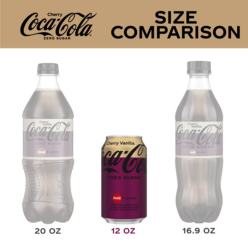 Coca-Cola Zero Sugar Soda Fridge Pack Cans - 12-12 Fl. Oz. - Safeway