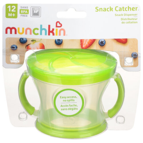 Munchkin Snack Catcher and Toddler Weighted Straw Sippy Cup 4