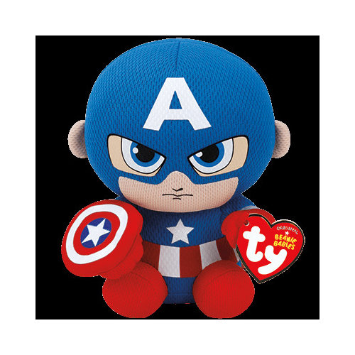 Ty Captain America Regular Beanie Baby