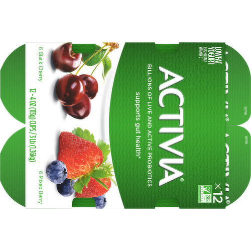 Activia Lowfat Yogurt, Vanilla 4oz Wholesale - Danone Food Service