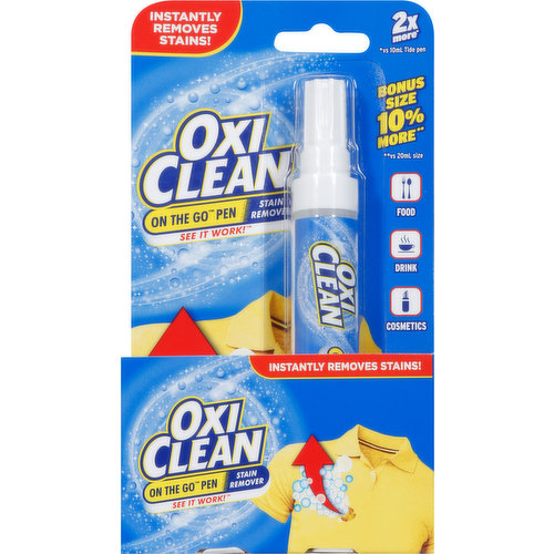 OxiClean On The Go Stain Remover Pen Review - Stains Don't Stand A Chance!  - Bullock's Buzz
