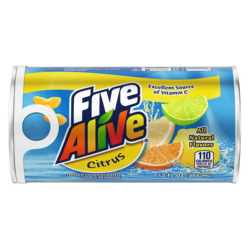 Five Alive Citrus Beverage, Frozen Concentrated
