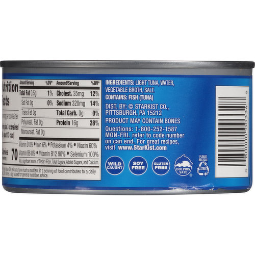 StarKist Tuna, Chunk Light