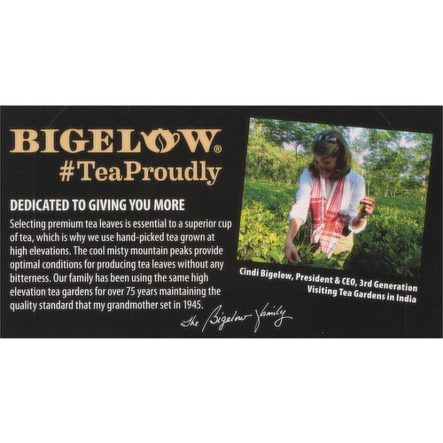 Bigelow Black Tea, English Teatime, Tea Bags