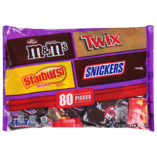 MARS Chocolate Halloween Peanut & Peanut Butter Lovers Fun Size Candy Bars  27-oz. 50-Piece Bag, Shop