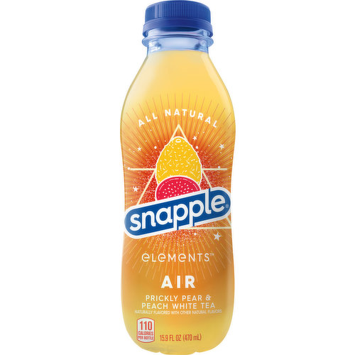  Snapple Peach Tea, 16 fl oz recycled plastic bottle