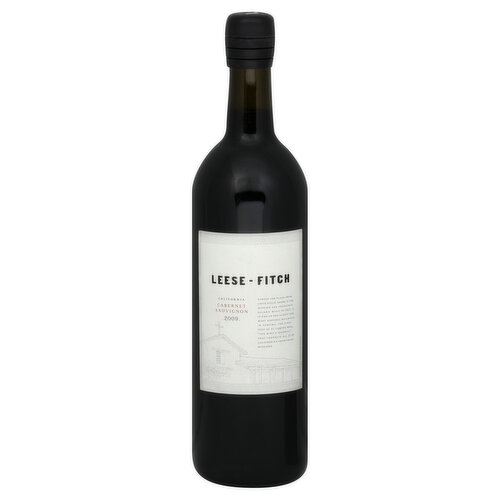 Leese-Fitch Cabernet Sauvignon, California, 2009