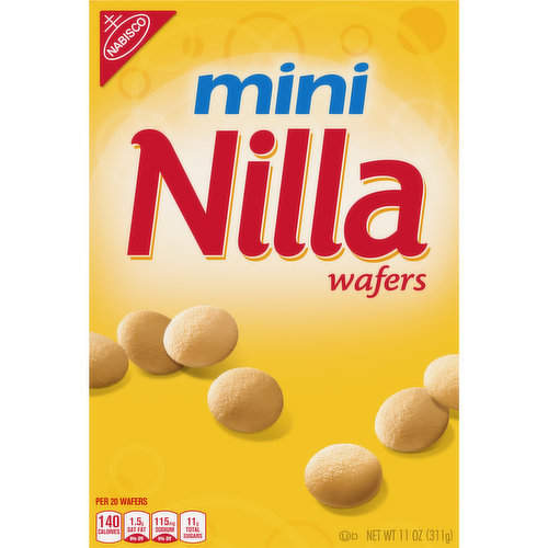 NILLA WAFER Mini Vanilla Wafer Cookies