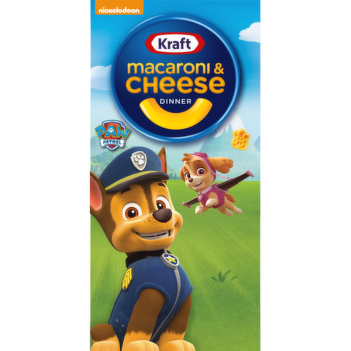 Kraft Macaroni & Cheese Dinner with Nickelodeon Paw Patrol Pasta Shapes