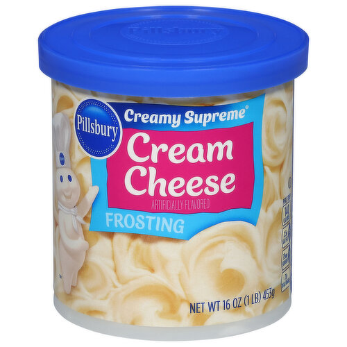 Pillsbury Creamy Supreme Frosting, Cream Cheese