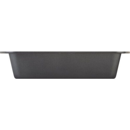 GoodCook Nonstick Steel 8 Square Cake Pan, Gray 