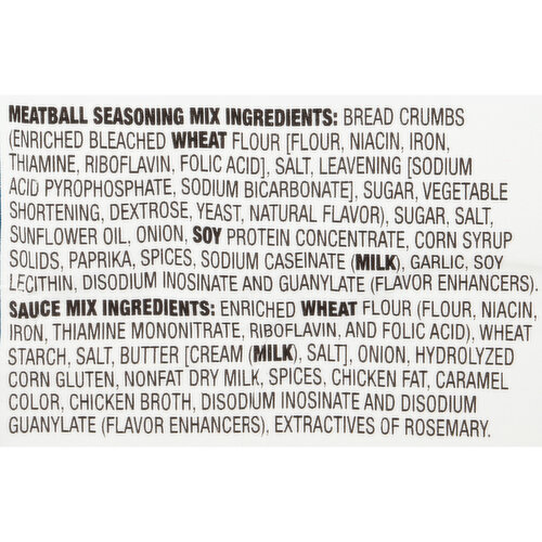 McCormick Swedish Meatball Seasoning & Sauce Mix, 2.11 oz Mixed Spices &  Seasonings 