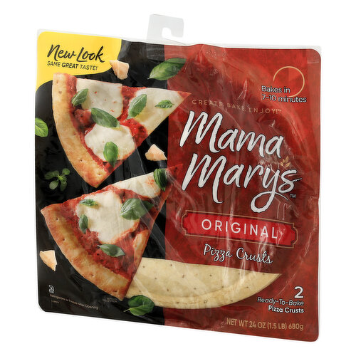 Mama Marys Pizza Crusts, Original