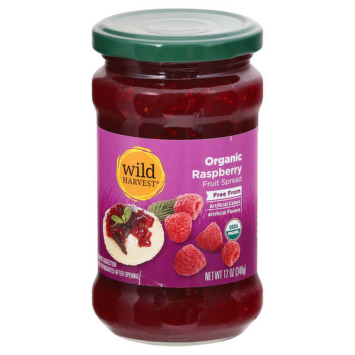 Free from artificial colors, artificial flavors. USDA Organic. Certified Organic by Certrisys Sprl BE-BIO-01. 100% quality guaranteed. Like it or let us make it right. That’s our quality promise. mywildharvest.com. To learn more about Wild Harvest products, including our full line of organic products, please visit mywildharvest.com. Product of Belgium.
