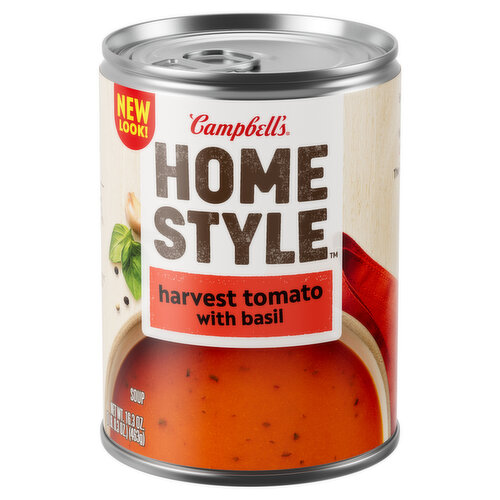 Campbell's® Homestyle Harvest Tomato Soup With Basil Soup