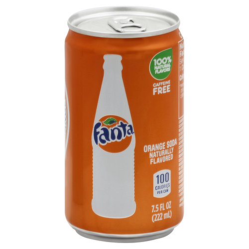 Minute Maid Orange Soda - 101.4 oz, Nutrition Information