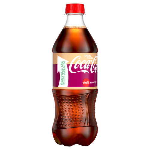 Coca-Cola Cherry Soda Pop, 20 fl oz Bottle