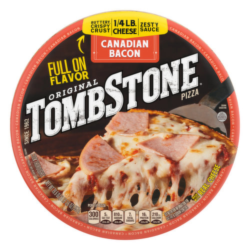 Tombstone Pizza, Canadian Bacon, Original