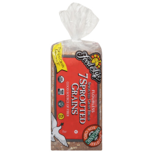 Food for Life Bread, 7 Sprouted Grains, Flourless