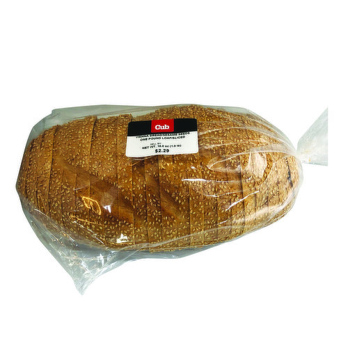 Cub Bakery Vienna Bread/Sesame Seeds
One Pound Loaf/Sliced