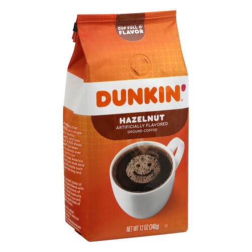 Dunkin' Coffee, Ground, Hazelnut