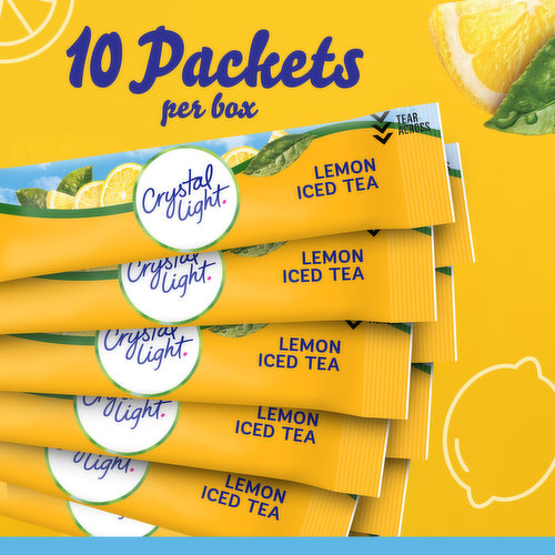 Crystal Lemon Drink Pouches 100 Pack