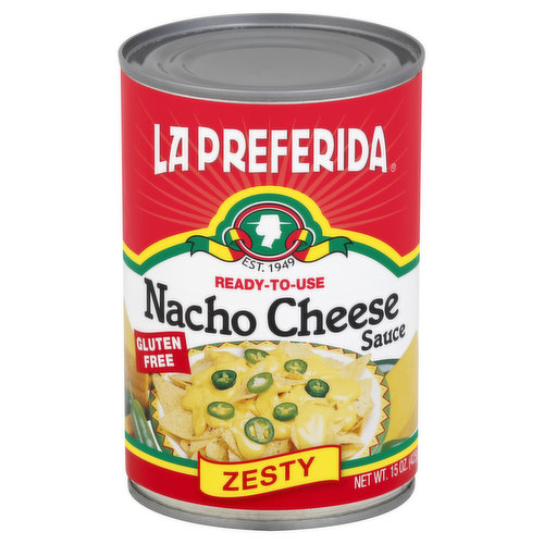 La Preferida Nacho Cheese Sauce, Zesty