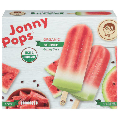 A Better Pop: The simpler the ingredients the more delicious the pop. It's why we use a few wholesome ingredients and blend in small batches with care. Thanks to amazing fans like you, who have great ideas, we are proud to now offer dairy free pops! For a Better World: In honor of our namesake, Jonathan, kindness is at the center of all we do. It's why you'll find a good deed printed on every stick. We believe sharing kindness through actions big and small is the best way to make the world a better place. Want to help? Share a JonnyPop and see what happens! A better pop for a better world!