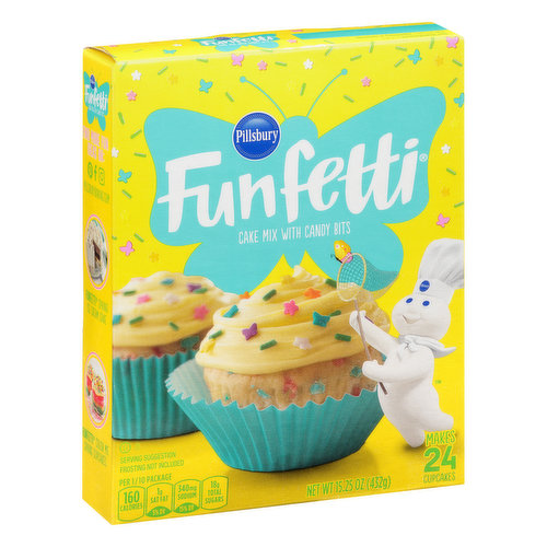 Pillsbury Cake Mix with Candy Bits