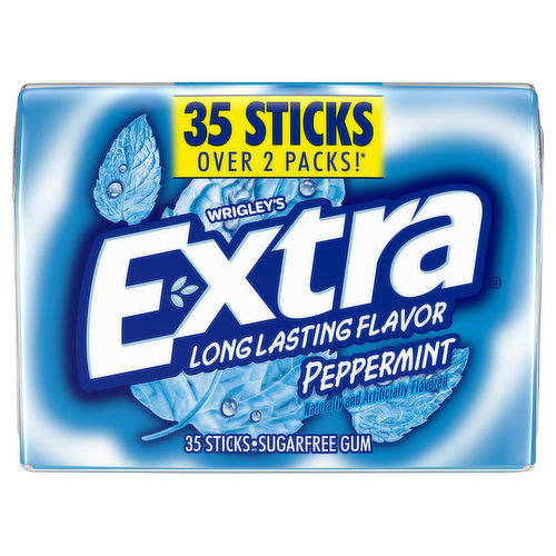 Extra Gum, Sugar Free, Peppermint