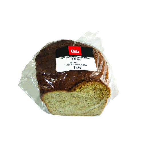 Cub Bakery Mini Cracked Wheat Bread
8 Ounce