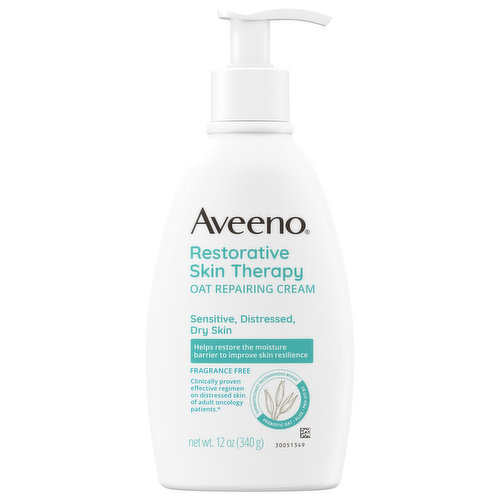 Aveeno Oat Repairing Cream, Restorative Skin Therapy