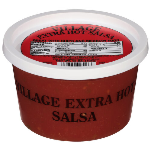 Village Salsa, Extra Hot