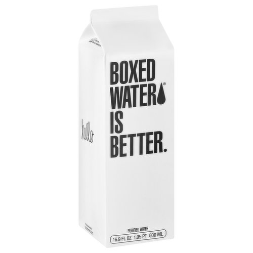 Boxed Water is Better Purified Water