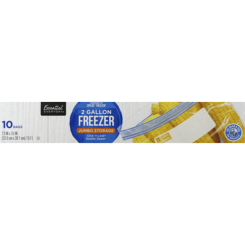 Ziploc - Freezer bag - 2 gal (pack of 100)