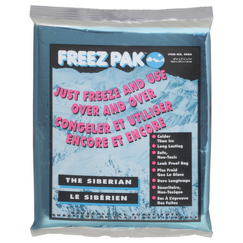 Freez Pak Ice Substitute, Reusable
