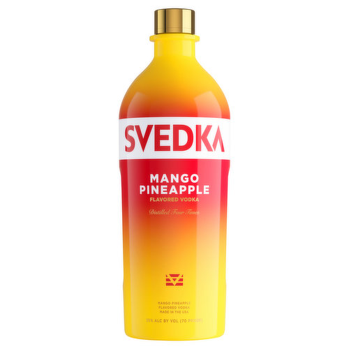 Svedka Vodka, Flavored, Mango Pineapple