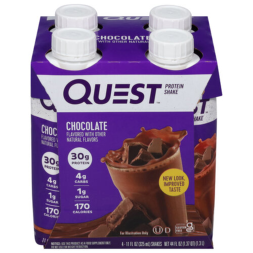 Quest Protein Shake, Chocolate