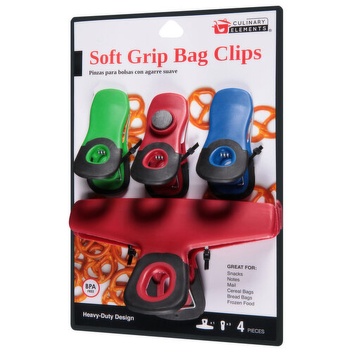 5 Pieces Food Bag Gripper Food Clip Closure Clip Closure Plastic