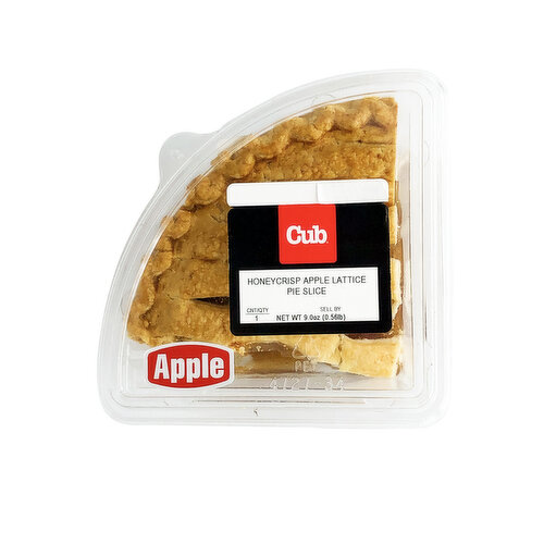 Cub Bakery Honey Crisp Apple Pie Slice