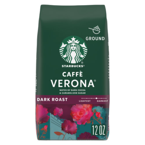 Starbucks Ground Coffee, Caffè Verona, Dark Roast
